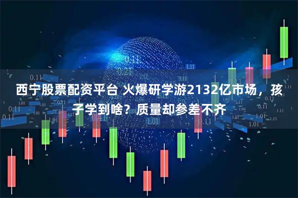 西宁股票配资平台 火爆研学游2132亿市场，孩子学到啥？质量却参差不齐
