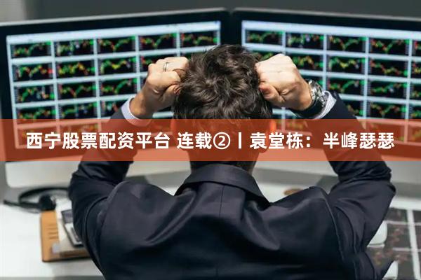 西宁股票配资平台 连载②丨袁堂栋：半峰瑟瑟